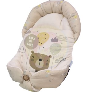 قنداق سوئیسی مامزکیوت طرح خرس کارتونی کرم (momscutie)