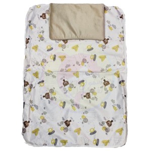 زیرانداز تعویض مامزکیوت Mum's Cutie طرح خرس کارتونی کرم