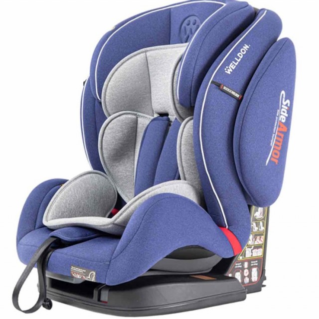 صندلی ماشین کودک ولدون WELLDON RACER W03 ISOFIX  سرمه ای