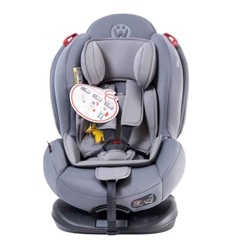 صندلی ماشین کودک ولدون WELLDON ATLANTIS W02 ISOFIX طوسی