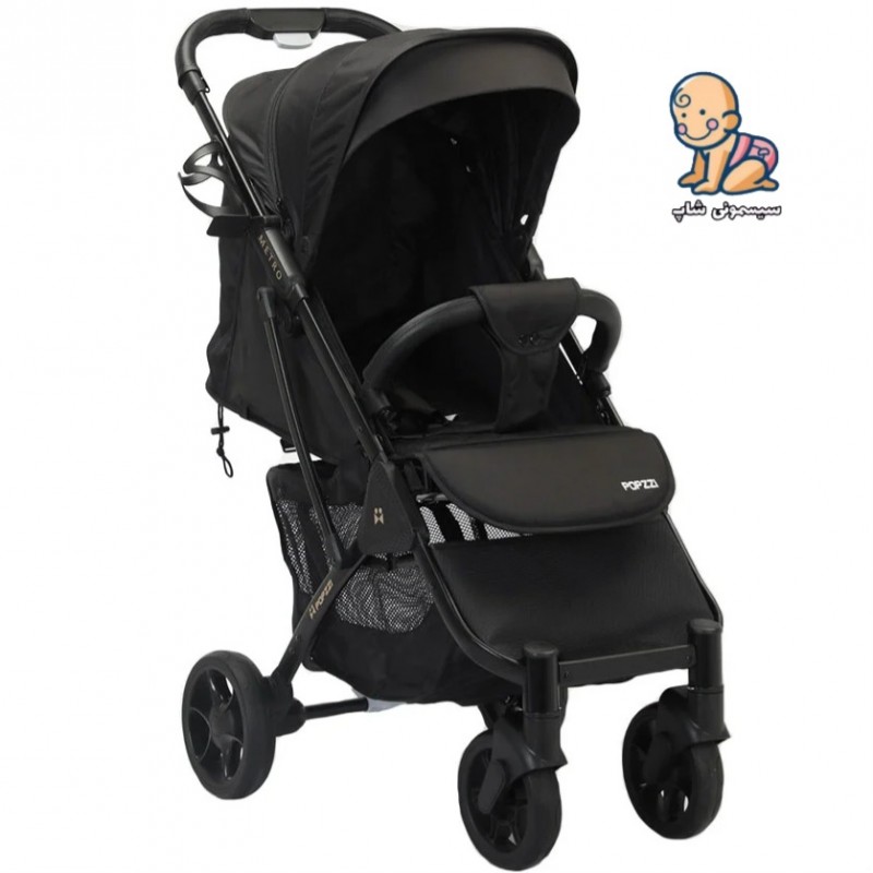 کالسکه مسافرتی پاپزی Popzzi مدل Metro S601 - مشکی