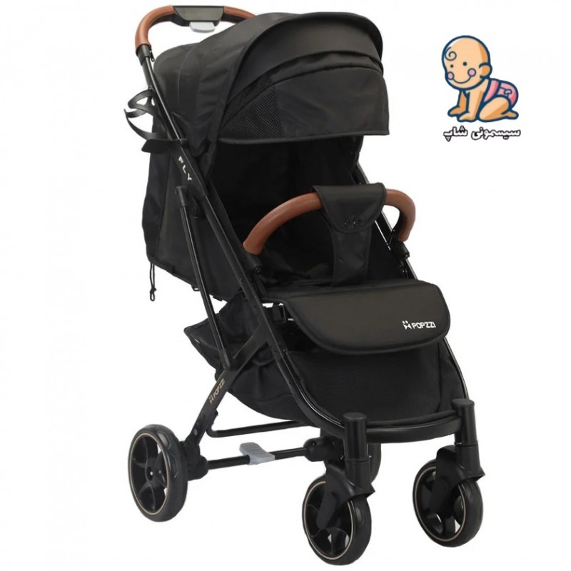 کالسکه مسافرتی پاپزی Popzzi مدل Fly S600 ـ مشکی