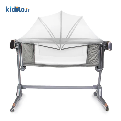 تخت گهواره کنار مادر ۳ کاره کیدیلو Kidilo SG506G - رنگ طوسی
