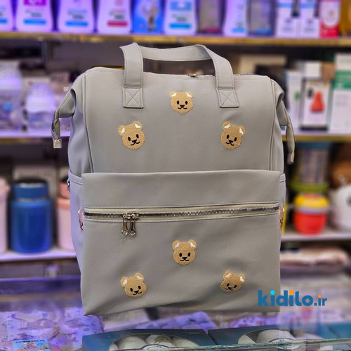 کوله پشتی لوازم کودک طرح تدی - طوسی