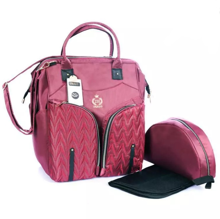 ساک لوازم یوناکو مدل ژوبین (زرشکی)