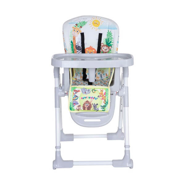 صندلی غذاخوری کودک زویی طرح حیوانات ( همراه با کارت گارانتی ۱۲ ماهه شرکت زویه )