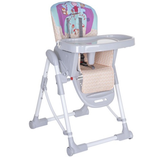 صندلی غذاخوری کودک زویی طرح دخترک ( همراه با کارت گارانتی ۱۲ ماهه شرکت زویه )