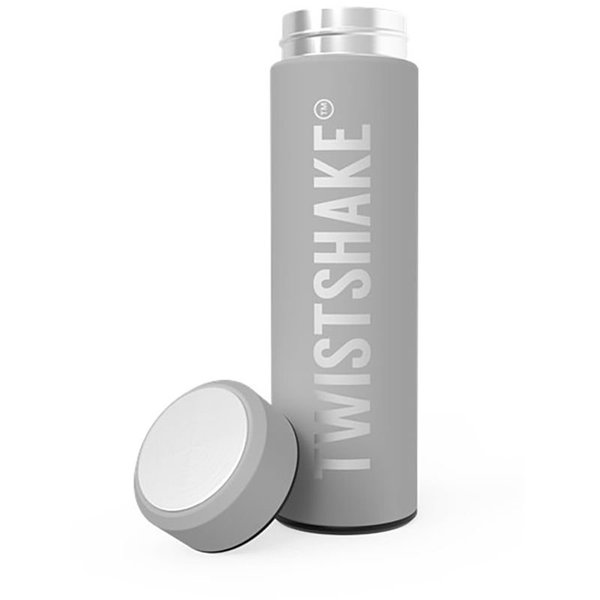 فلاسک سرد و گرم 420 میل تویست شیک TWISTSHAKE (طوسی)