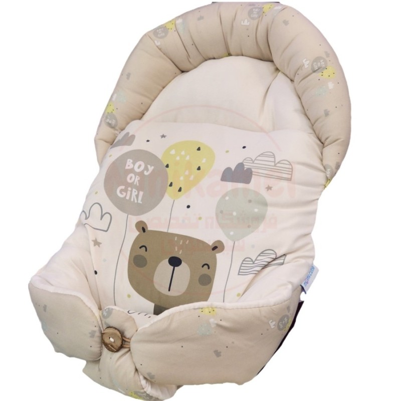 قنداق سوئیسی مامزکیوت طرح خرس کارتونی کرم (momscutie)