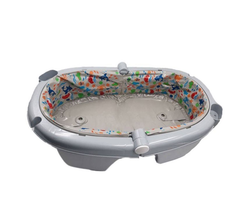 وان حمام نوزاد و کودک مدل تاشو سواندا بیبی suvanda baby (طوسی)