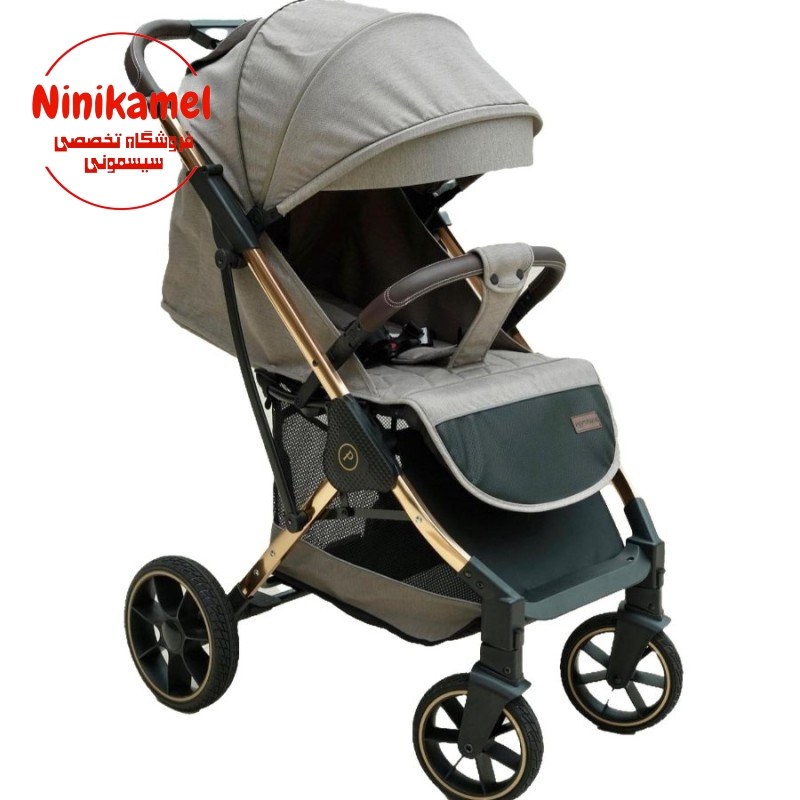 کالسکه چمدانی پوپی پاپا Popypapa (خاکی)