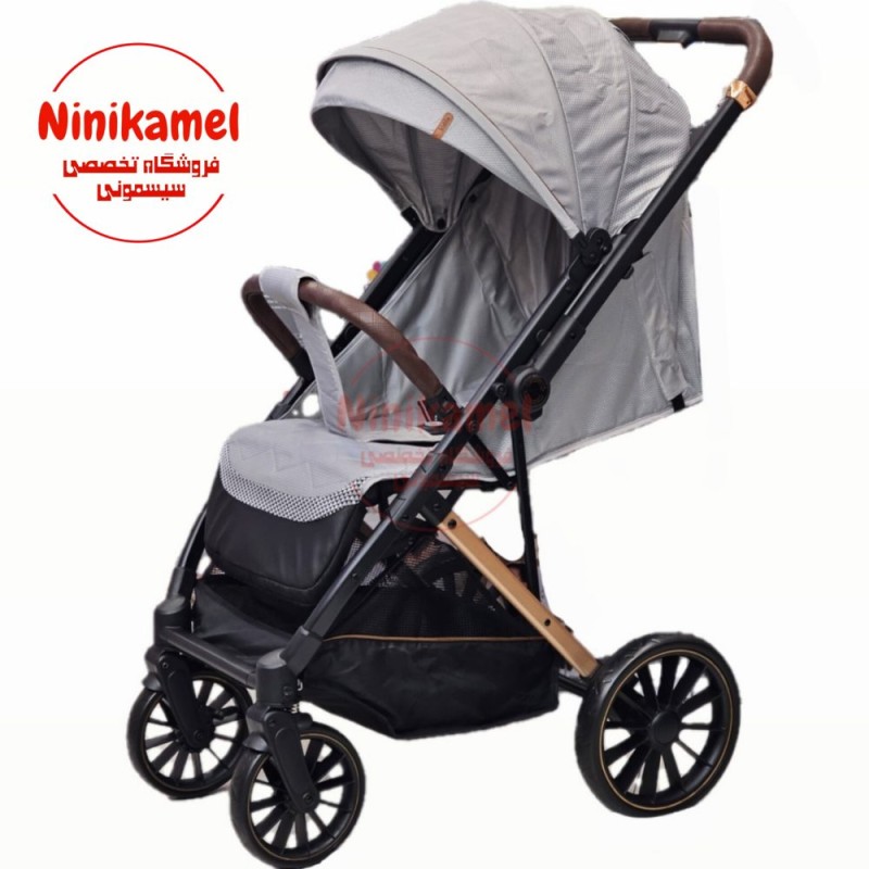 کالسکه چمدانی مسافرتی رو به مادر شو کیدیلو kidilo مدل 6510 (طوسی)