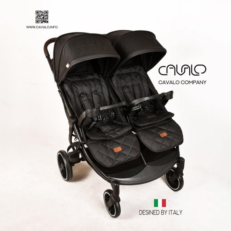 کالسکه دوقلو کاوالو Cavalo (موجود در انبار - ارسال فوری )
