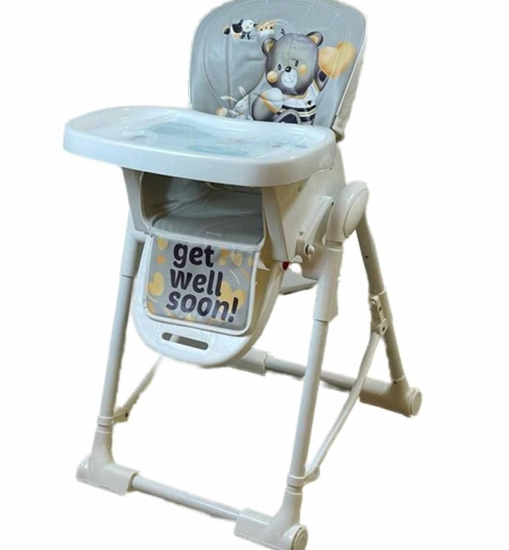 صندلی غذا خوری کودک زویه بیبی( مک بی بی ) خرس طوسی ZOOYE BABY