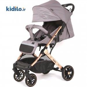 کالسکه مسافرتی و چمدانی کیدیلو kidilo مدل K10 - طوسی