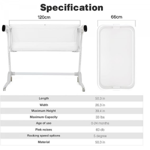 تخت گهواره کنار مادر ۳ کاره کیدیلو Kidilo SG506G - رنگ طوسی