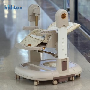 صندلی غذا تابشو 4 کاره کیدیلو KD015 - کرم