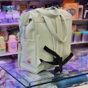 کوله پشتی لوازم کودک طرح تدی - کرم