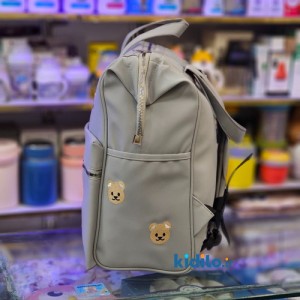 کوله پشتی لوازم کودک طرح تدی - کرم