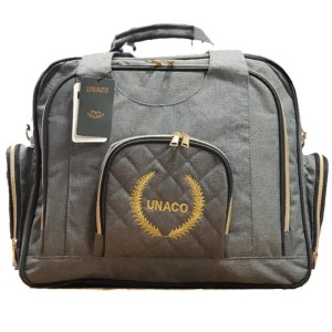 ساک لوازم یوناکو مدل آویسا (طوسی نوار مشکی)