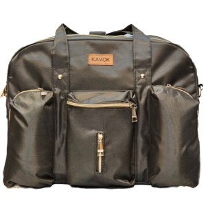 ساک لوازم ۳ جیب کوله شو کاووک (مشکی)