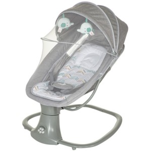 گهواره و تاب برقی ماستلا مدل Mastela 3in1 (طوسی)(موجود در انبار) (ارسال فوری ۱ ساعته در تهران و ۲ روزه در شهرستان)