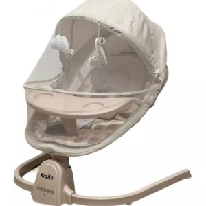گهواره برقی کیدیلو مدل Kidilo Multi-Functional (کرم)(ارسال فوری ۱ ساعته در تهران و ۱ روزه شهرستان)
