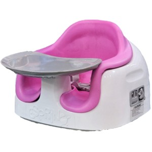 صندلی غذا پرتابل اسپرینگ (صورتی) (به همراه کارت گارانتی شرکتی)