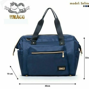 ساک لوازم یوناکو مدل سلین (سرمه ای)