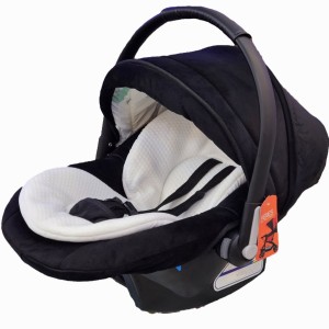 کریر ۴ کاره اگنس (پارچه مشکی اعلا - دسته مشکی) (قابل تبدیل به صندلی ماشین)
