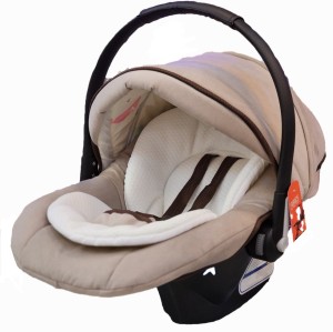 کریر ۴ کاره اگنس (پارچه کرم اعلا - دسته مشکی) (قابل تبدیل به صندلی ماشین)