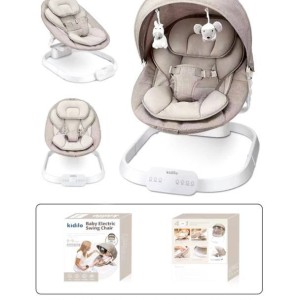 گهواره برقی کیدیلو مدل Kidilo Multi-Functional مدل BB501 (طوسی روشن)