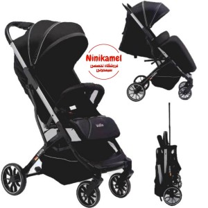 کالسکه کابین سایز و هواپیمایی کیدیلو k20 (مشکی)(موجود در انبار) (ارسال فوری ۱ ساعته در تهران و ۲ روزه در شهرستان)