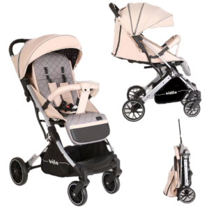 کالسکه چمدانی کیدیلو k12 (رنگ کرم)