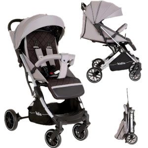 کالسکه چمدانی کیدیلو k12 (رنگ طوسی)