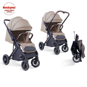 کالسکه مسافرتی رو به مادر شو کیدیلو kidilo مدل 6530 - مشکی - ارسال فوری