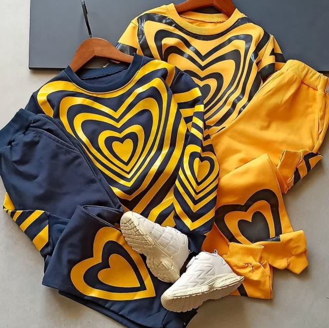 بلوز شلوار دورس قلب