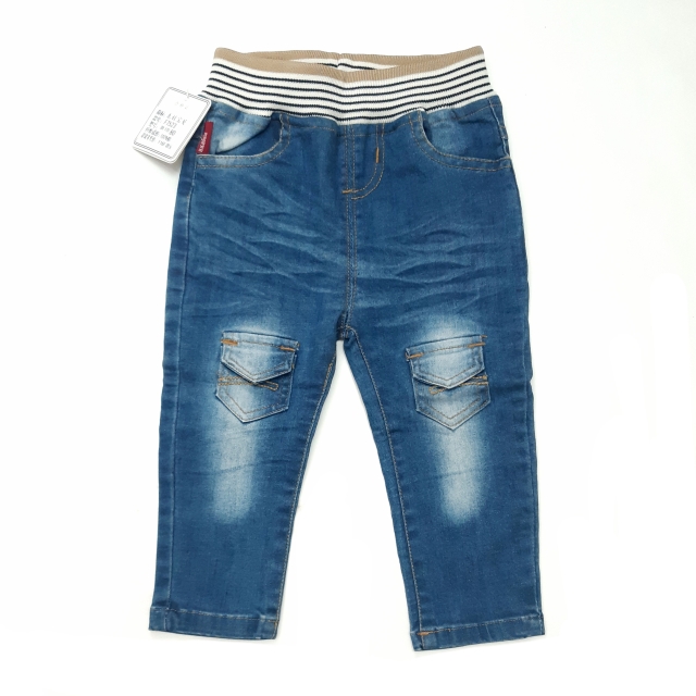 شلوار لی خارجی کمرکش