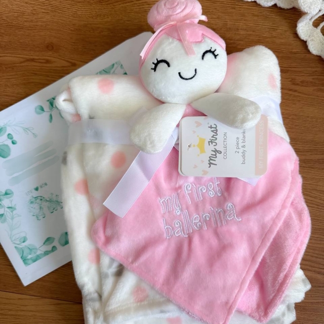 پتو و عروسک بیبی بلانکت پرنسس