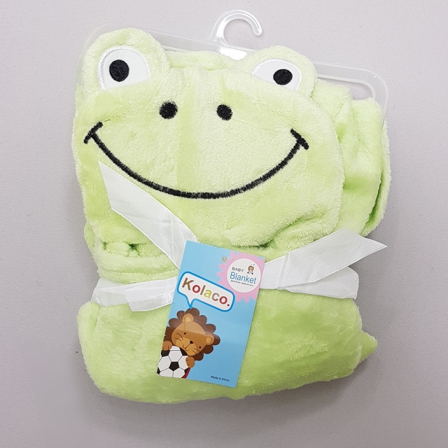 پتو کلاهدار قورباغه لبخند