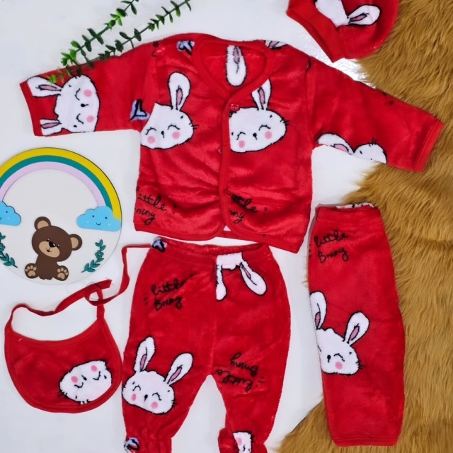 ست پنج تیکه بیمارستانی خارجی قرمز خرگوش