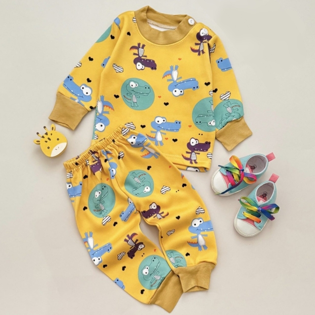 بلوز شلوار توکرک خارجی کروکدیل