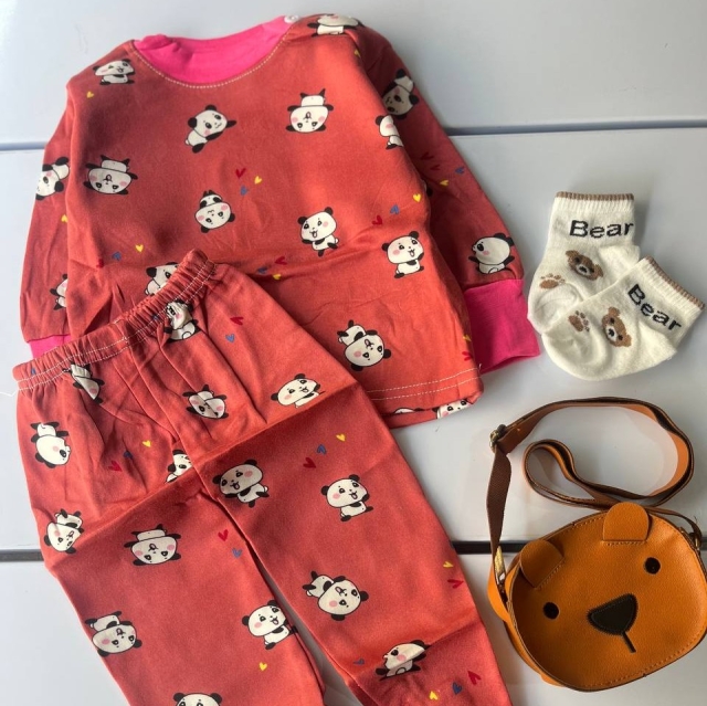 بلوز شلوار توکرک خارجی پاندا