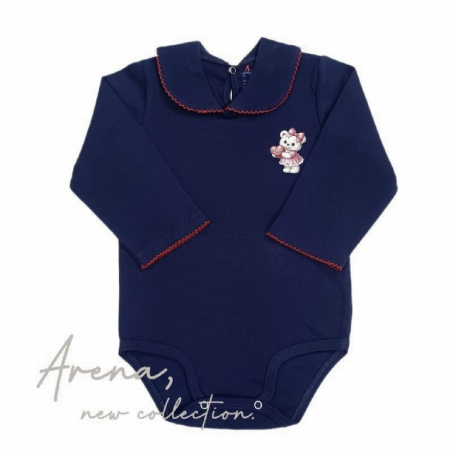 بادی زیربلند یقه‌ب‌ب سورمه‌ای