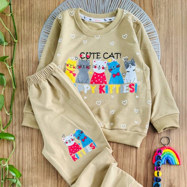 بلوز شلوار گربه کیوت