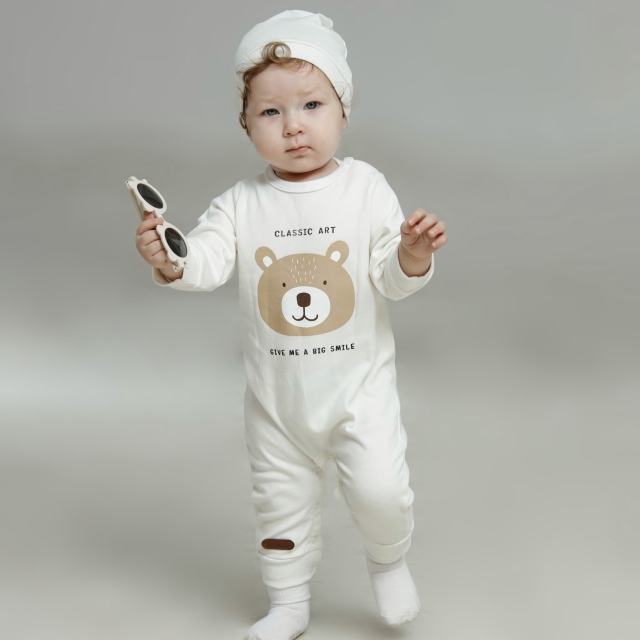 سرهمی کلاه سفید تدی