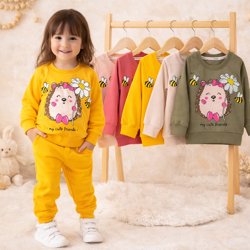 بلوز شلوار دورس جوجه تیغی