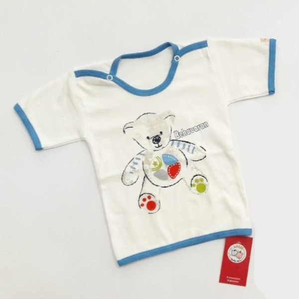 کوتاه سفید آبی خرس