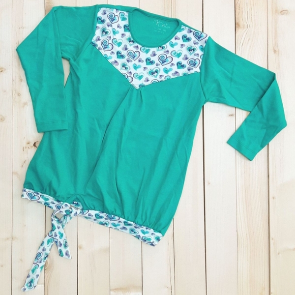 بلوز قلب گره‌ای