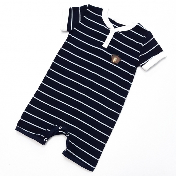 رامپر مجلسی راه‌راه جلو‌دکمه